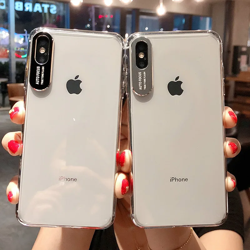 

Transparent All-inclusive Phone Case For iPhone 7 8 6 6s Plus Ultra-thin Clear Soft Silicone Cover For iPhone X XR XS MAX Capa