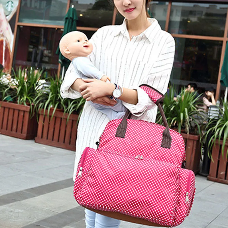Baby Diaper Bag Large Capacity Mummy Nappy Bags New Fashion Multifunction Mon Travel Maternity Stroller Backpack Mochila BB6012 (18)