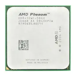 AMD Phenom X3 8450 трехъядерный настольный процессор 2,1 ГГц Разъем Am2 +/940pin