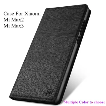 

Case For Xiaomi Mi Max 3 2 Flip Cover Luxury Leather Holster Phone Housing with holder Card Slot Shell Capa For max3 max2 Fundas