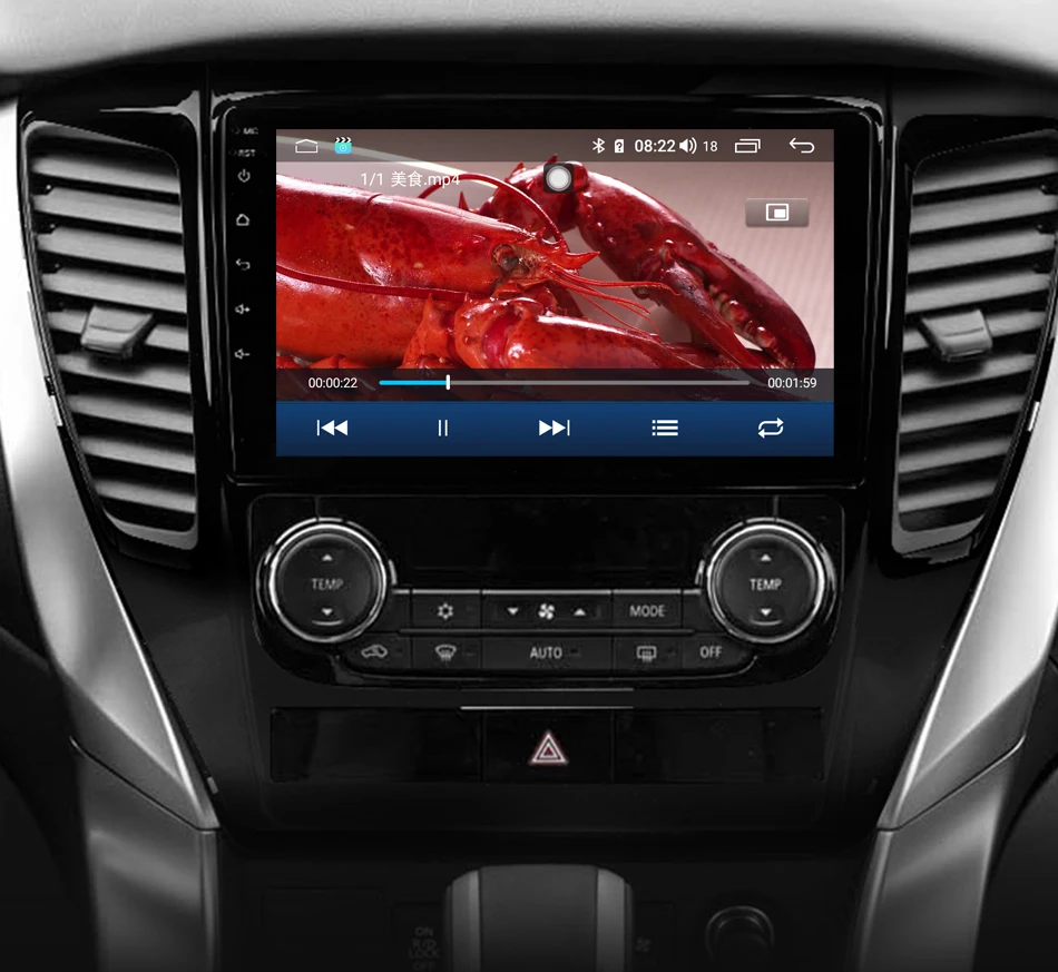 Sale Idoing 9"4G+64G 2.5D Octa Core Car Android 8.1 Radio Player For MITSUBISHI PAJERO Sport 2016-2018 GPS Navigation no 2 din dvd 7