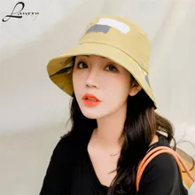 Lanxxy граффити печати Панама хлопковые летние шляпы для рыбалки для Для женщин хип-хоп Панама женская шляпа Gorro