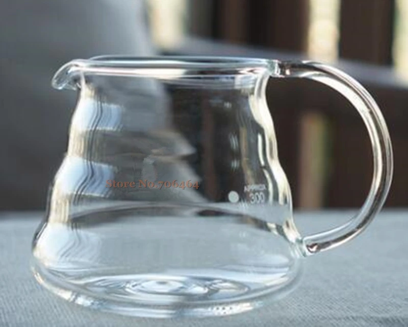 Buy High quality 360ml/600ml hourglass manual glass