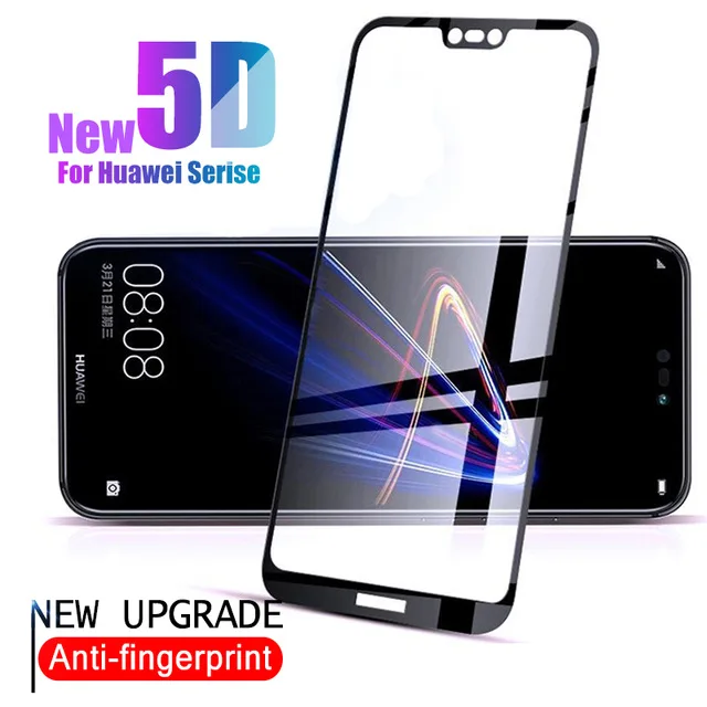 5D полное покрытие закаленное Стекло для huawei P20 Lite рro P10 Коврики 10 P8 P9 2017 Honor 8 Pro P