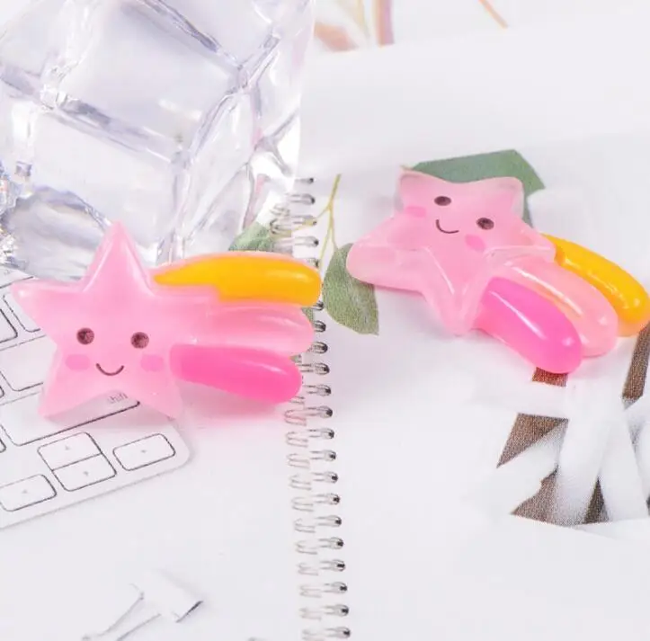 Kawaii в виде звезды метеор кабошоны для детский бант волос Скрапбукинг Craft
