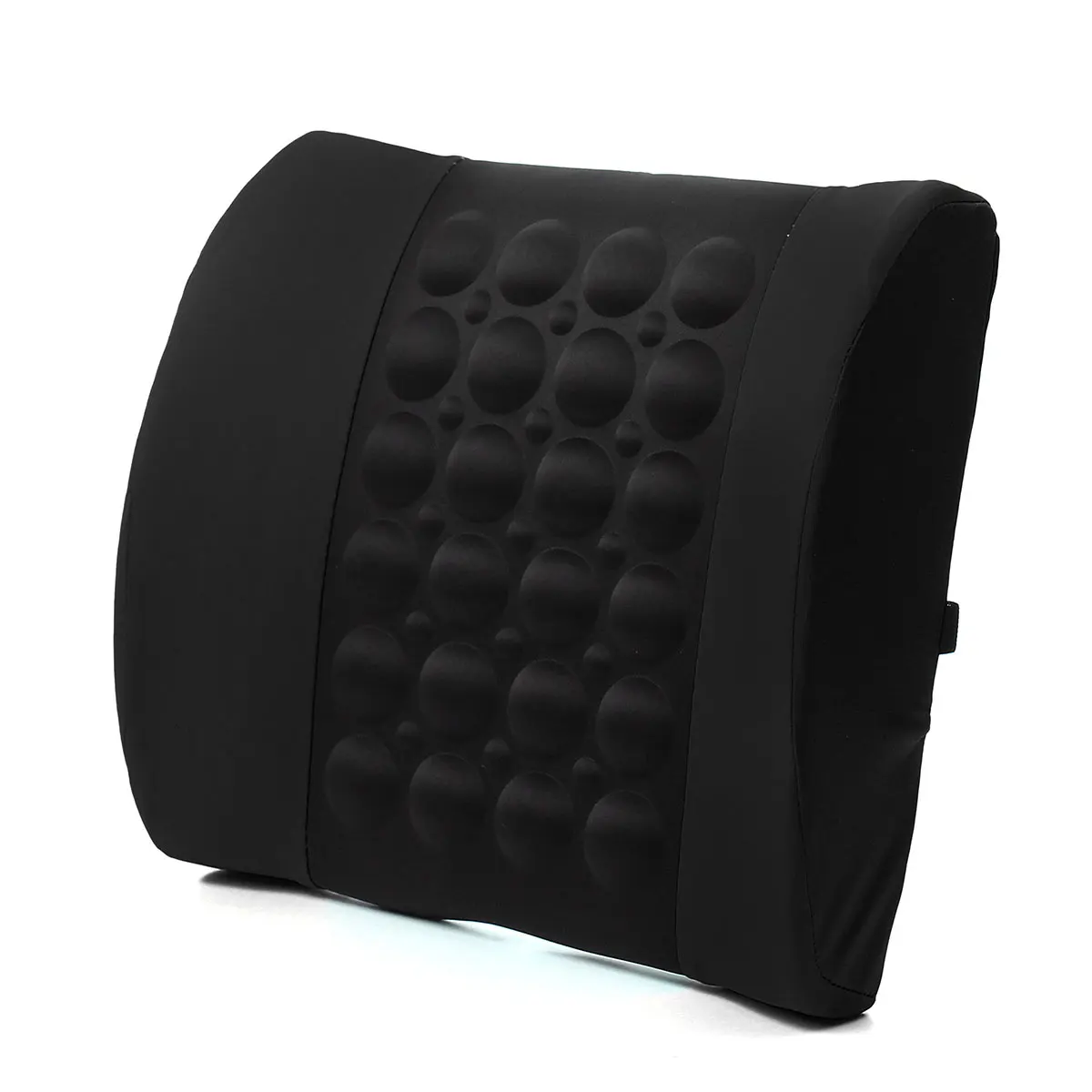 Black Multifunctional Electrical Car Massage Lumbar Support Cushion