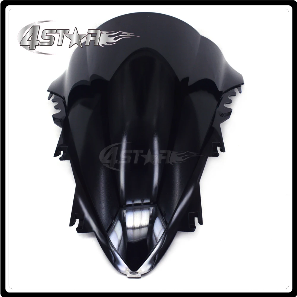 

Black Plastic Motorcycle Windscreen Windshield Wind Deflector For YAMAHA YZF-R1 YZFR1 YZF R1 2007 2008 07 08 Motorbike