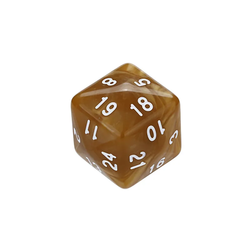 1pcs 24 Face Dice For Game Dungeons & Dragons Polyhedral D24 Multi Sided Acrylic Dice for TRPG game lovers #2n22 (5)