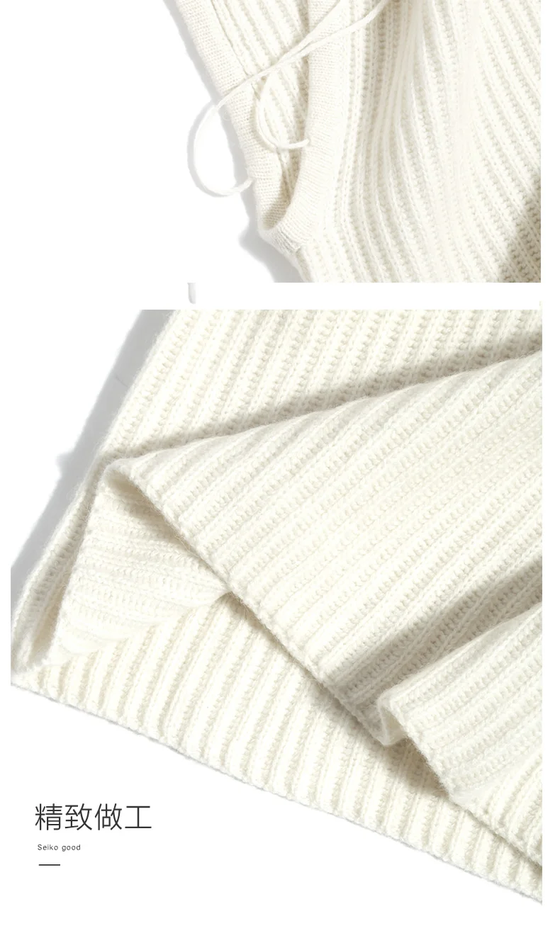 Однотонные милые брендовые шарф-воротник утепленный костюм комплект в осень-зима и теплый чистый шерстяной вязаный шарф-хомут шляпа двухцелевые мужские солнцезащитные очки
