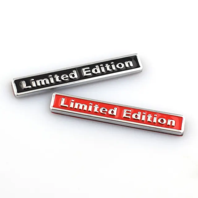 Car Styling Limited Edition Car Sticker 3D Metal Logo Car Stickers