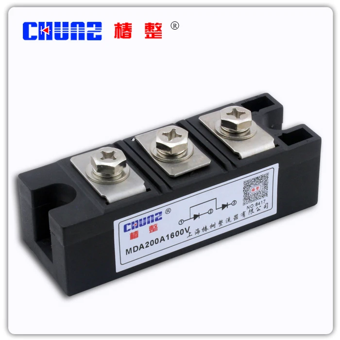 

[ZOB] RELAY MDA200A1600V silicon controlled rectifier module in - --5pcs/lot
