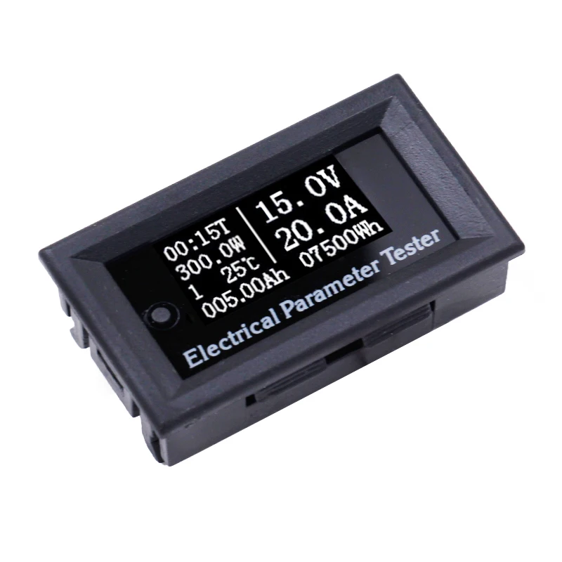 

5pcs/lot Digital Ammeter Voltmeter DC 100V 50A Amp Volt Watt Power Energy Voltage Current capacity Tester Meter 40%off