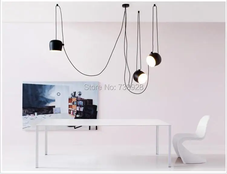 Pingente de Aranha Lamparas de Techo Luzes Moderna Tambor Colgante Jantar Restaurante Café Industrial Suspensão Lâmpadas Penduradas Personalizado 28 High Quality pendant lights