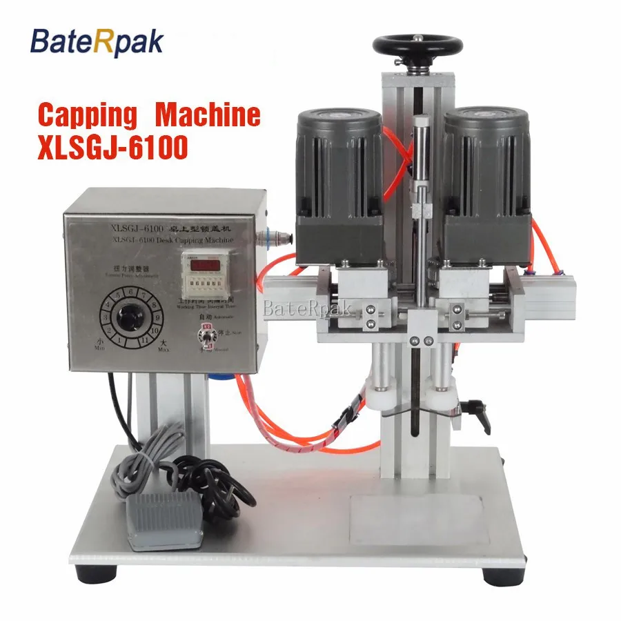 

XLSGJ-6100 Desktop Medical bottle capping machine,chemical,Cosmetic,round capping machine,bottle lid locking machine
