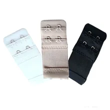 NIBESSER, 2 шт., женский бюстгальтер, ремень, нижнее белье, швейные инструменты, аксессуары, застежка, ремень, удлинитель, 2 ряда, 2 крючка, расширители для бюстгальтера