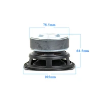AIYIMA 1Pcs 4 Inch Subwoofer Speaker Unit HIFI 4/8 Ohm 100W Woofer Sound Speaker Home Theater Deep Bass Loudspeaeker - Image 5