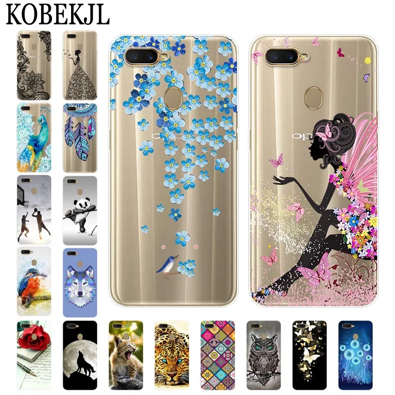 

OPPO AX7 Case OPPO AX7 Case Cover 6.2 Cartoon TPU Silicone Back Cover Phone Case OPPO A7 CPH1903 OPPOAX7 A X7 7 OPPOA7 Case Soft