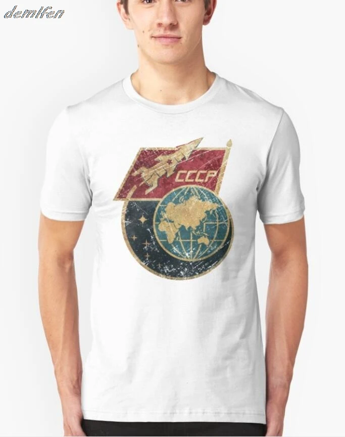 Россия, CCCP, футболка с изображением Ю. Гагарина, мужские популярные футболки с коротким рукавом, семейная футболка с советским космонавтом, 1961, мужские футболки, топы СССР - Цвет: 6