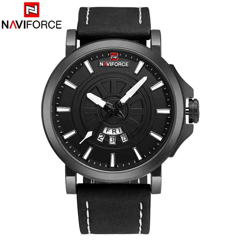 Часы наручные NAVIFORCE мужские спортивные брендовые водонепроницаемые в стиле