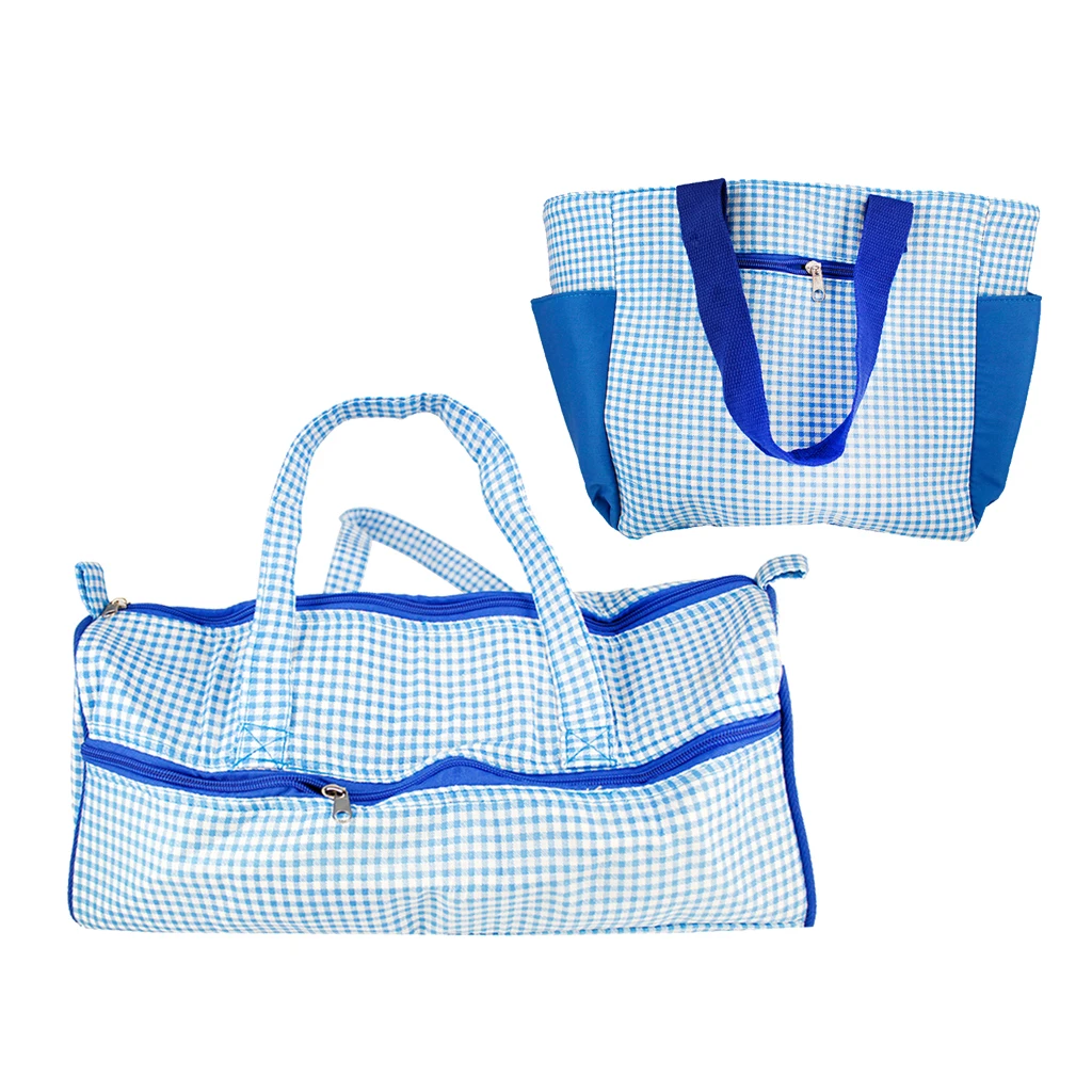 Large Knitting Needles Yarns Crochet Hooks Knitting Wool Organizer Bag Multifunctional Cotton Canvas Storage Bag