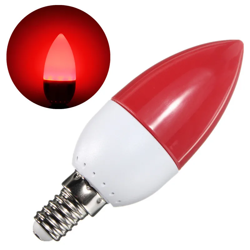 Smuxi E14 5 Вт 2835 SMD 10 светодиодный энергосберегающий светильник-Свеча лампа 200 люмен без затемнения AC 220 В красный зеленый синий оранжевый