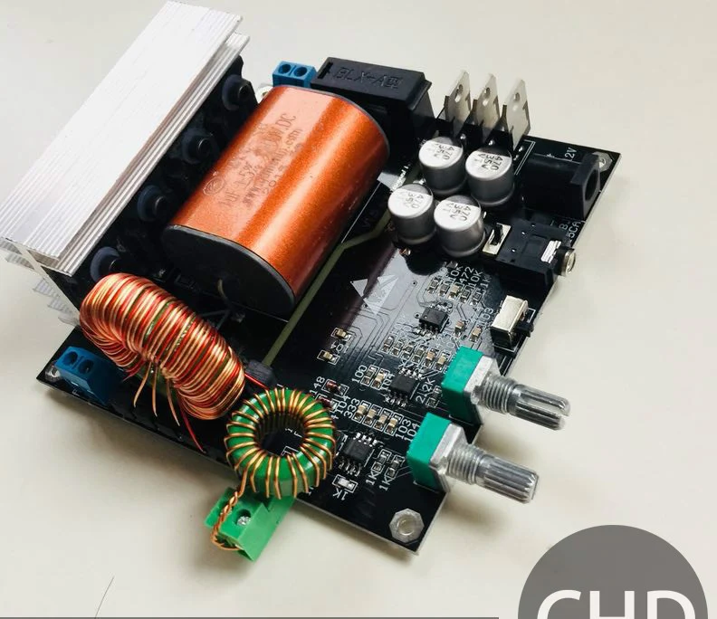 

12v SSTC integrated drive board finished solid state Tesla coil of the first TC