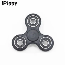 Новинка года, забавные антистрессовые игрушки для детей/взрослых, черный трёхспиннер, игрушка-Спиннер, пластиковая EDC сенсорная Непоседа, Спиннер для аутизма и СДВГ