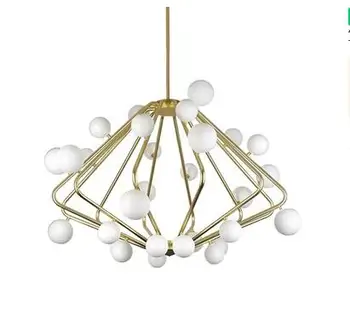 

Nordic postmodern personality living room art designer model room restaurant chandelier bedroom magic bean lamp