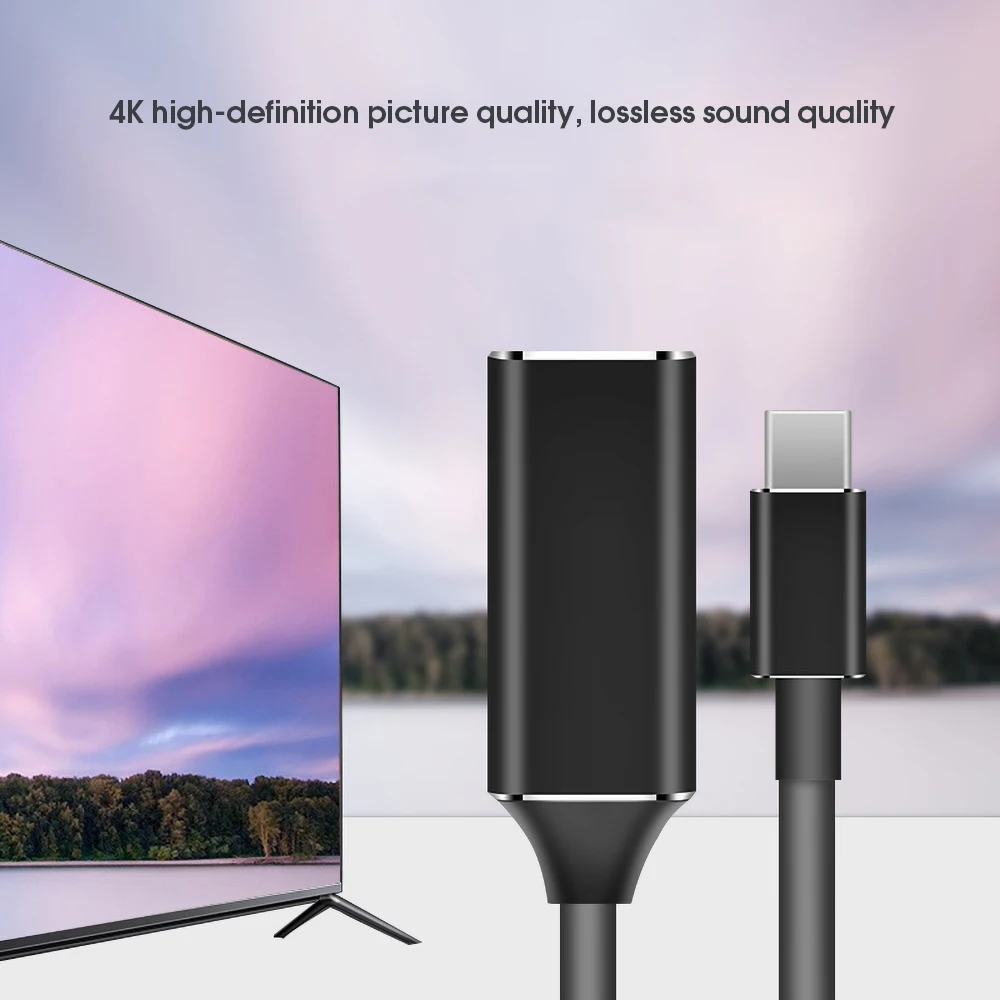 Kebidu Тип C к HDMI адаптер 4K 30 Гц USB C 3,1 штекер для samsung S9/8 Plus htc HUAWEI LG к HDMI Женский кабель адаптер конвертер