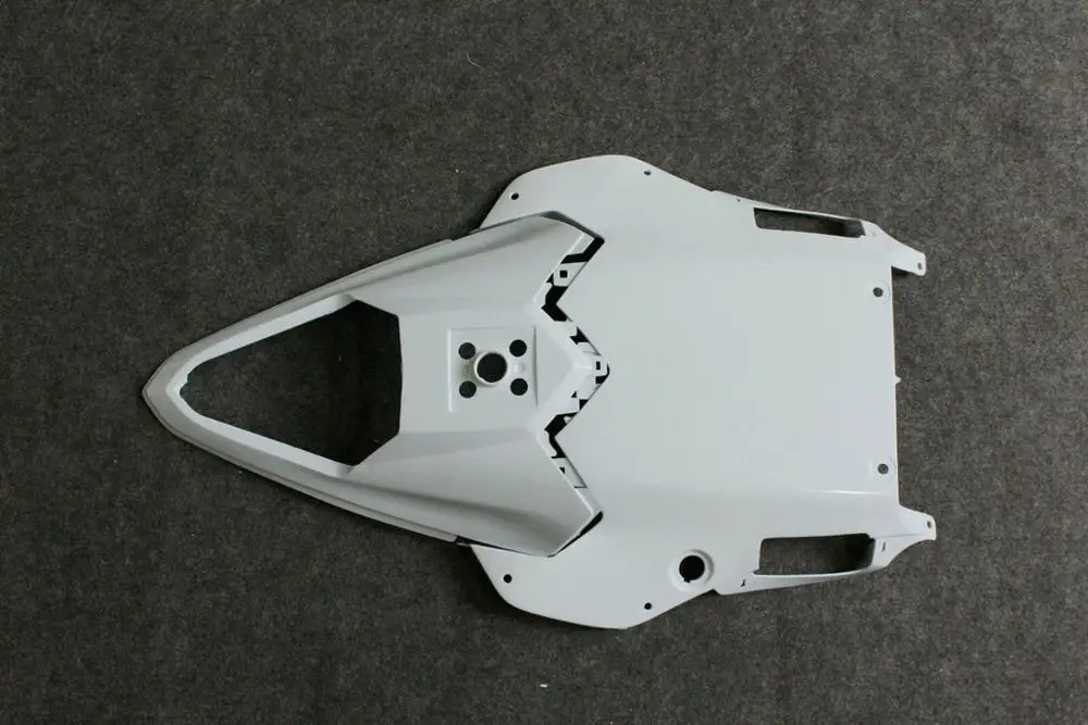 ZXMT задний хвост ABS обтекатель капот для YAMAHA YZF R6 2008- 09 10 11 12 Неокрашенный УФ свет закрепитель для гель-лака