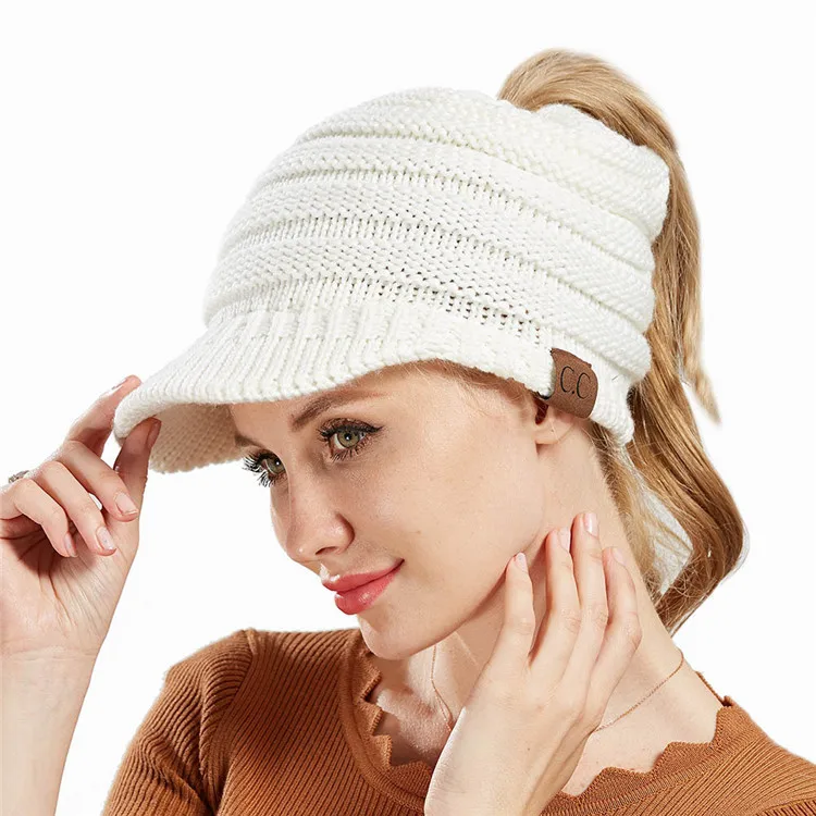 2018 New Autumn And Winter Fashion Lady Warm Hat For Women's Caps Skullies & Beanies Wool Acrylic Casual Solid Hat ACI126 (10)