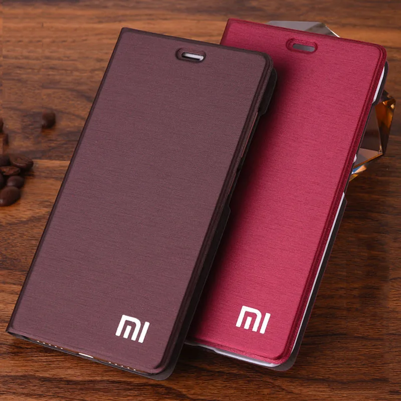 Новое поступление! Чехол для Xiaomi Redmi Note 5 роскошный тонкий стильный кожаный чехол