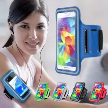 Универсальный Нейлоновый Спортивный Бег Armband Спортзала Чехол Водонепроницаемый Мобильный Телефон Сумки для iPhone 6 Plus 6s plus Xiaomi Redmi Note 3 4 4X чехол для телефона на руку
