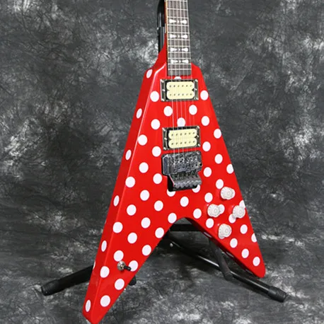 

Free shipping Starshine Randy Rhoads Electric Guitar fr-Bridge-Metal-Pickups Rings red color more color can choose