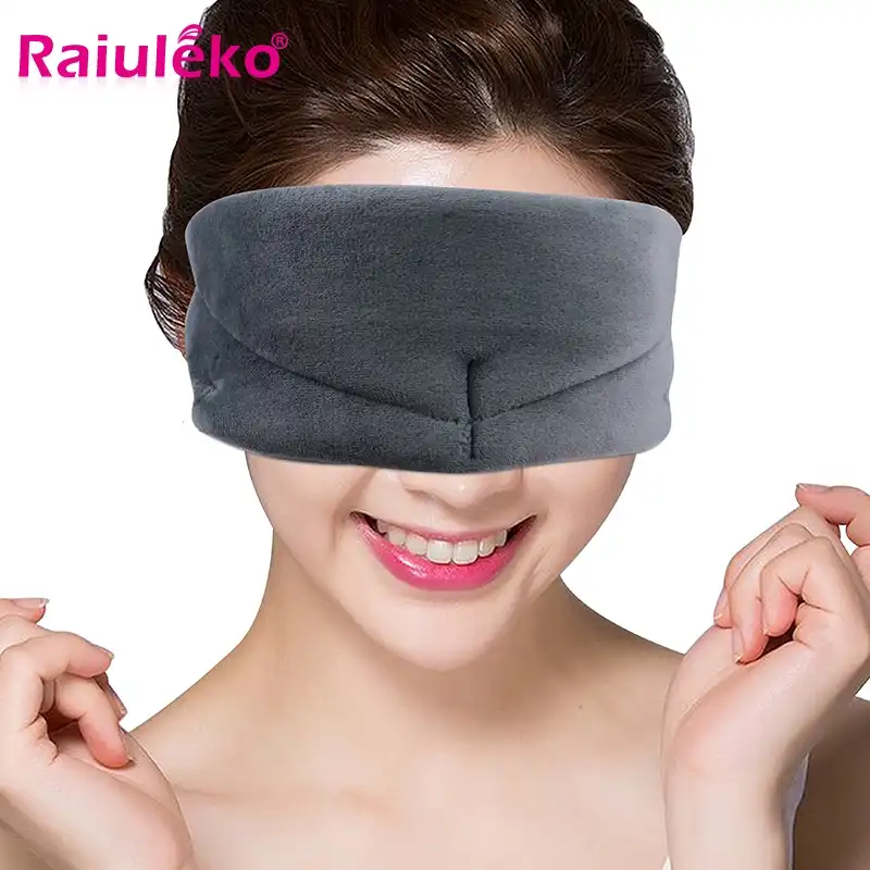 3pcs masque oculaire pour le sommeil r/églable masque pour les yeux dormir masque pour les yeux band/és pour Voyage
