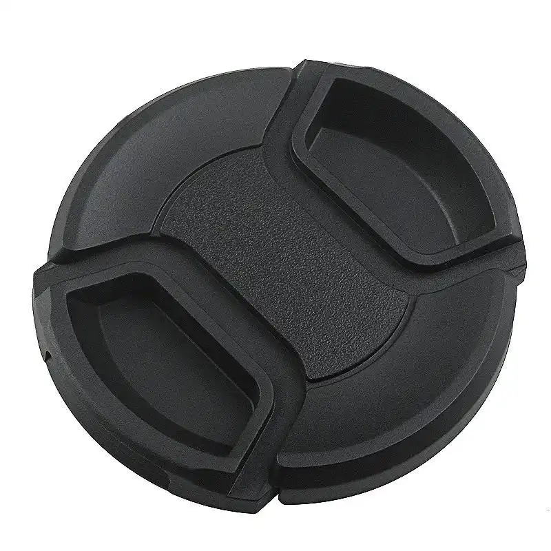 Snap-on objetivamente tapa 58 mm-lens cap con mango interior