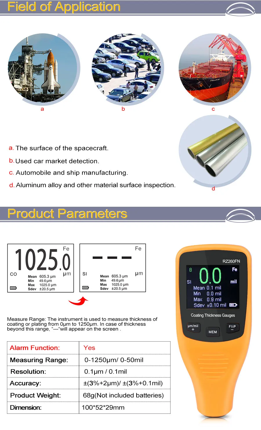 Coating thickness gauge (2)