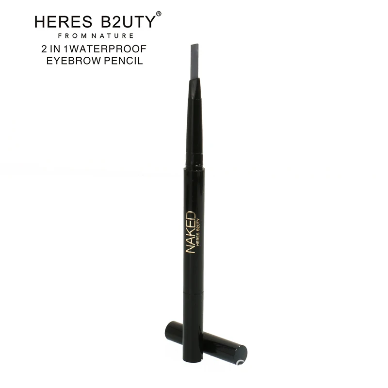 Бренд HERES B2UTY 2 в 1 водонепроницаемый карандаш для бровей+ кисти для бровей инструменты 3 цвета бровей Определитель макияж карандаш для бровей