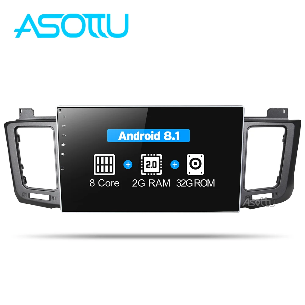 Asottu MXRAV41081 Android 8 1 Автомобильный DVD плеер для toyota rav4 2013-2016 Octa Core Автомобильная