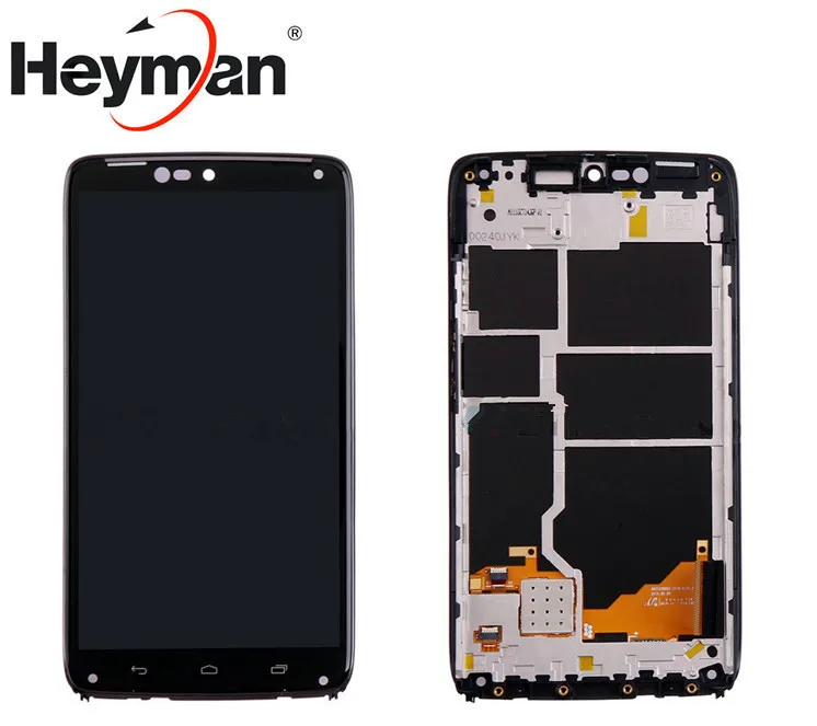 

Heyman LCD For Motorola XT1254 Droid Turbo LCD Display with Touch Screen Digitizer Glass Housing Replacement parts