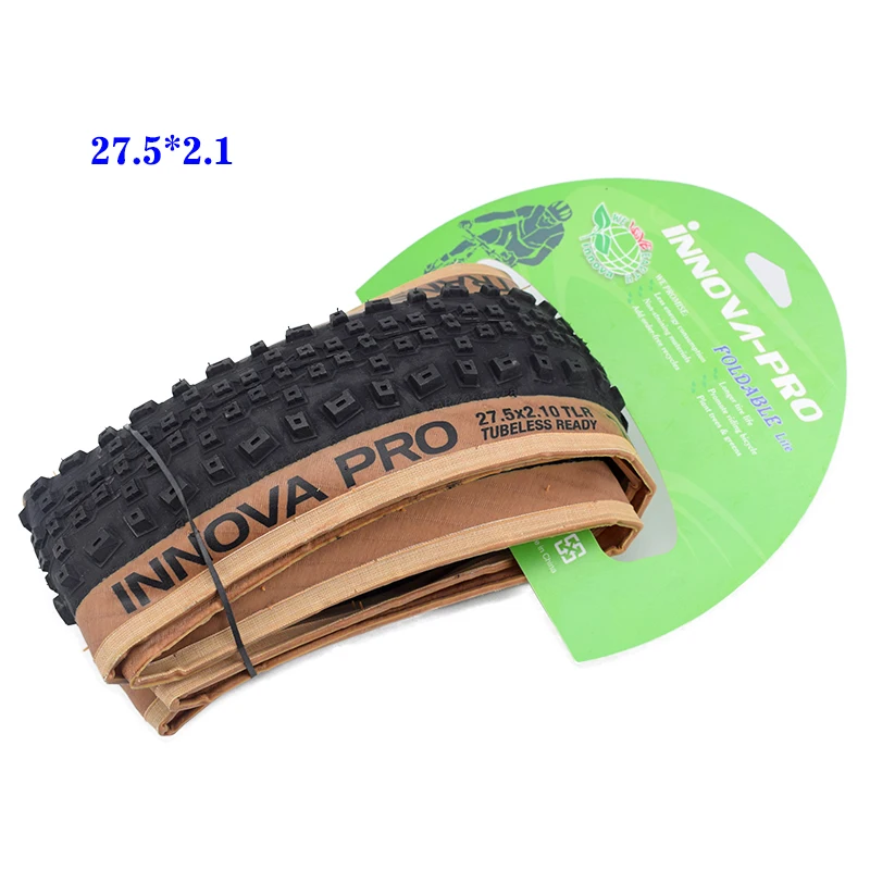 INNOVA-PRO Pneu 27,5 29 Mtb TLR бескамерные велосипедные шины 27,5*2,1 29*2,1 60TPI команды бескамерные готовые шины для горных велосипедов 29er AM FR - Цвет: 27.5x2.1