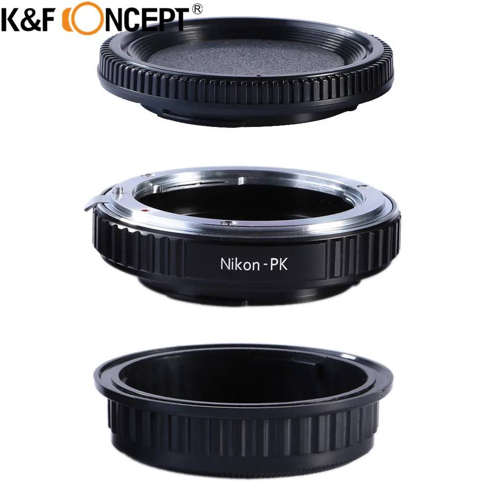 K & F CONCEPT для объектива камеры Nikon PK переходное кольцо с оптическим стеклом
