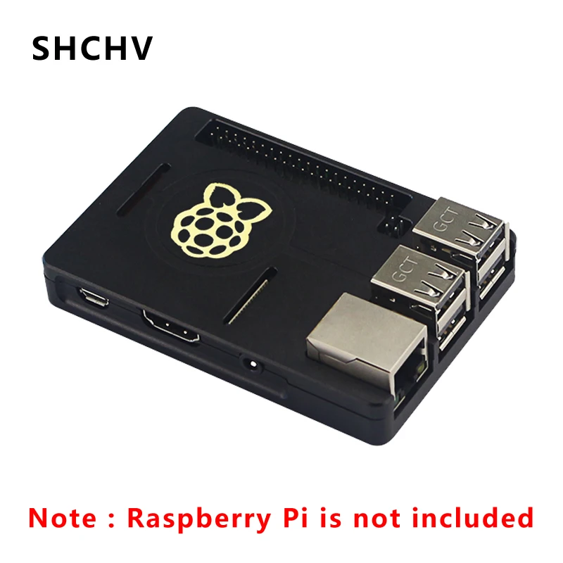 

Newest Raspberry Pi 3 Aluminum Case Alloy Metal Box with Cooling Pad suitable for Raspberry Pi 3B+ 3B Pi3B Shell Enclosure Case