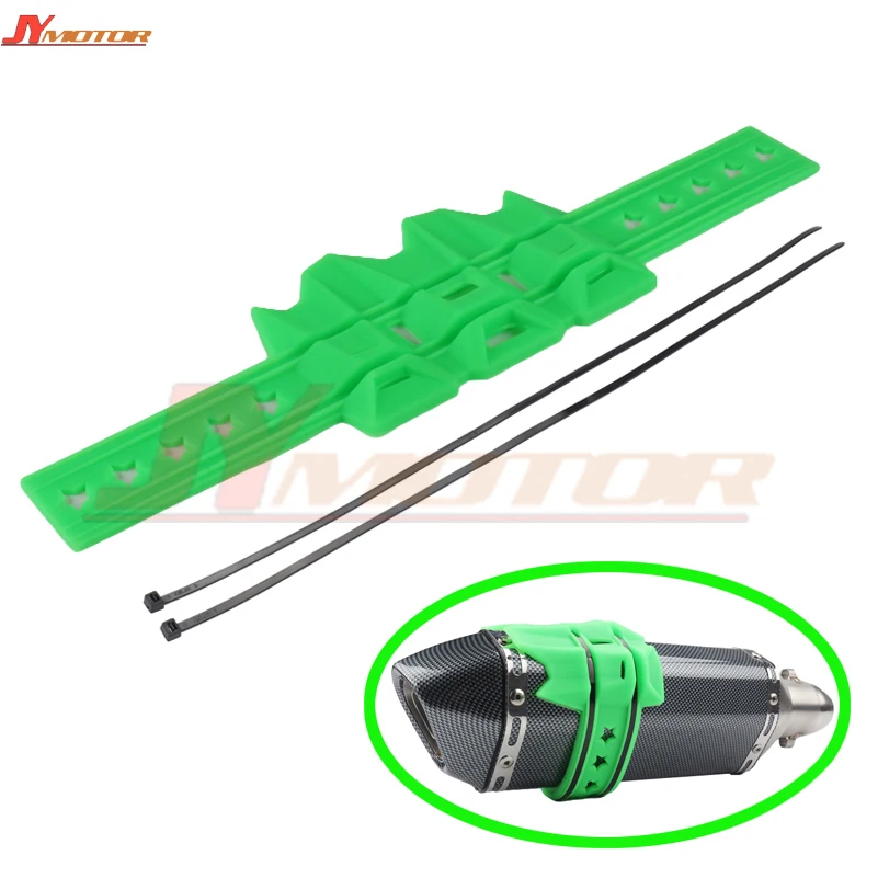 Universale Moto Rcycle Silenziatore Di Scarico Silenziatore Stile Della Protezione Della Protezione Per Husqvarna Moto Cross Acerbis Moto Moto Croce E