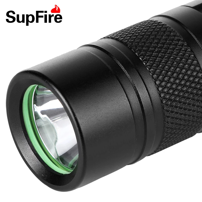 Оригинальный светодиодный фонарик Supfire S5 Алюминиевый IP6 7 Водонепроницаемый мини
