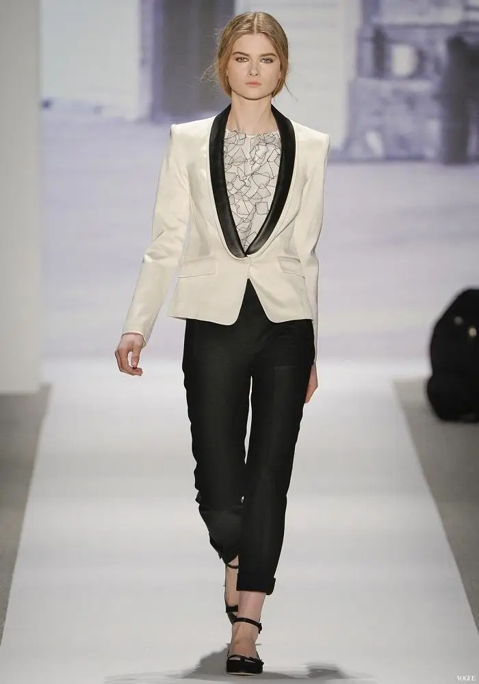 2015 Fashion Ivory Women Tuxedos Shawl Lapel Suits For