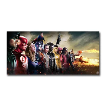 

Art Silk Print The Flash TV Series Poster 13x28 inch For Room Decor Decoration-008