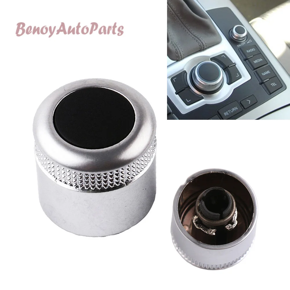 

4F0919070 MMI Volume Knob Rotary Button Switch Setting Navigation For Audi A6 C6 S6 Allroad 05-08 Q7 2007 2008 A8 S8