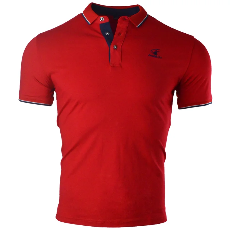 Брендовая одежда Double fish, новая мужская рубашка, мужская спортивная однотонная мужская рубашка для настольного тенниса, дышащая футболка с коротким рукавом