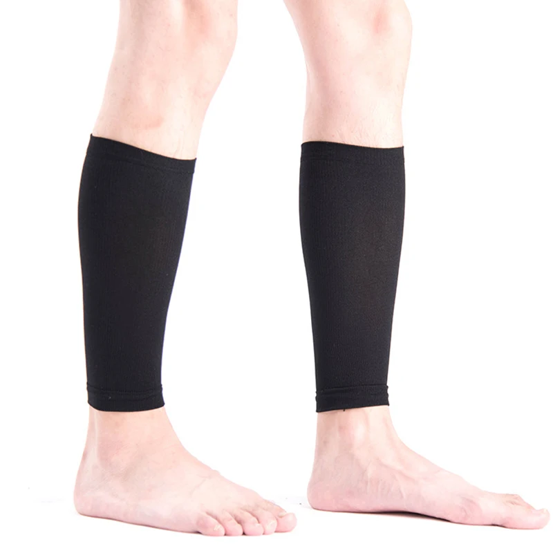 

Women Lady Medical Support Leg Shin Socks Varicose Veins Calf Sleeve Compression Brace Wrap Hot Men socks